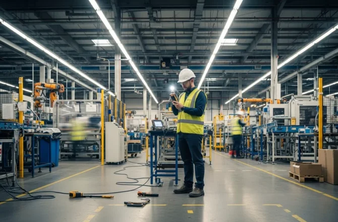 Avaliação de Iluminação no Trabalho