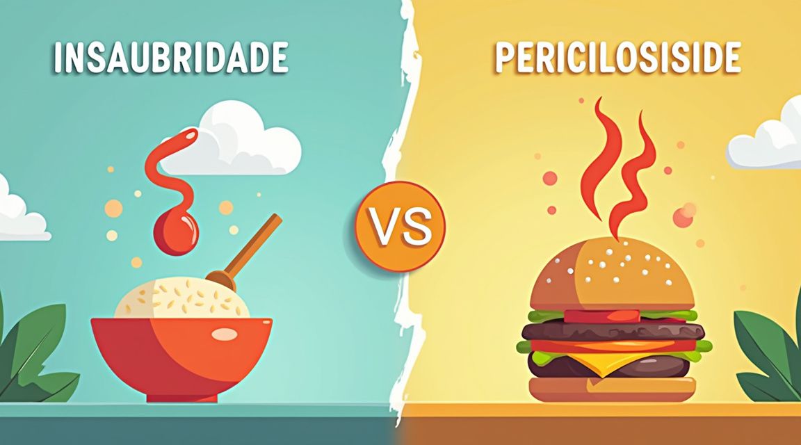 diferença entre insalubridade e periculosidade - Ilustração detalhada sobre diferença entre insalubridade e periculosidade