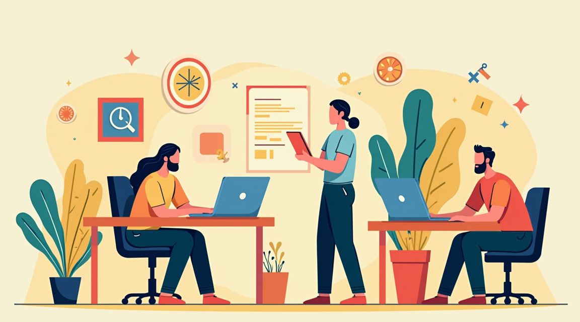 impacto da ergonomia na saúde do trabalhador - Ilustração detalhada sobre impacto da ergonomia na saúde do trabalhador