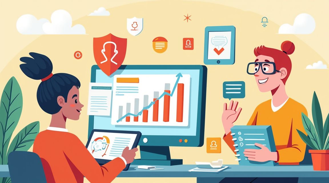 software para gestão de segurança e saúde do trabalho - Ilustração detalhada sobre software para gestão de segurança e saúde do trabalho